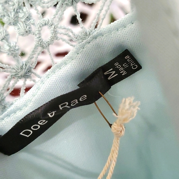 Doe & Rae Shift mini Sleeveless dress 👗 Sz.M - Picture 8 of 9